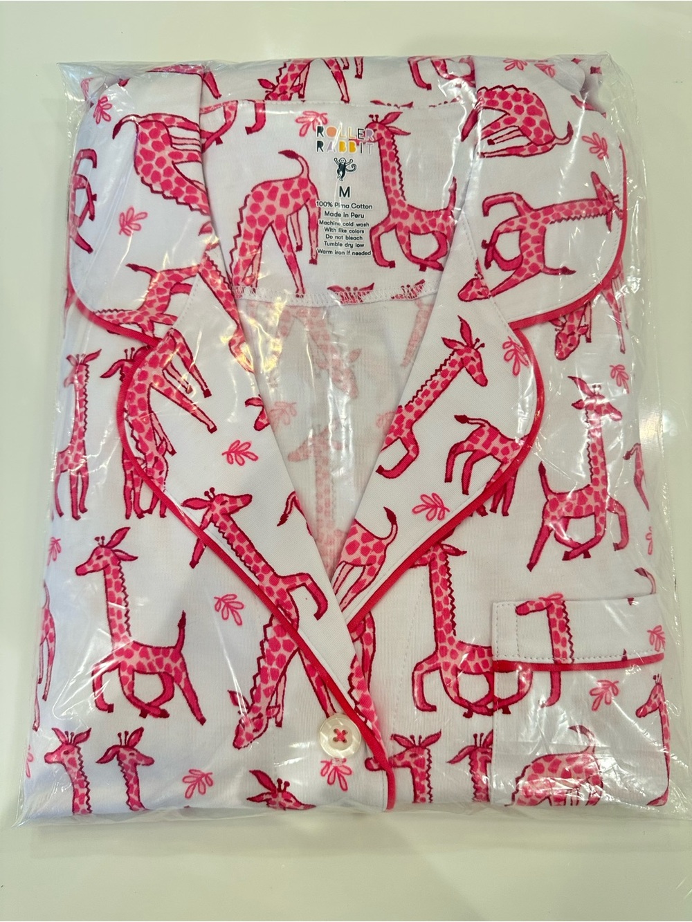 Roller Rabbit Gigi Giraffe Polo Pajama Set